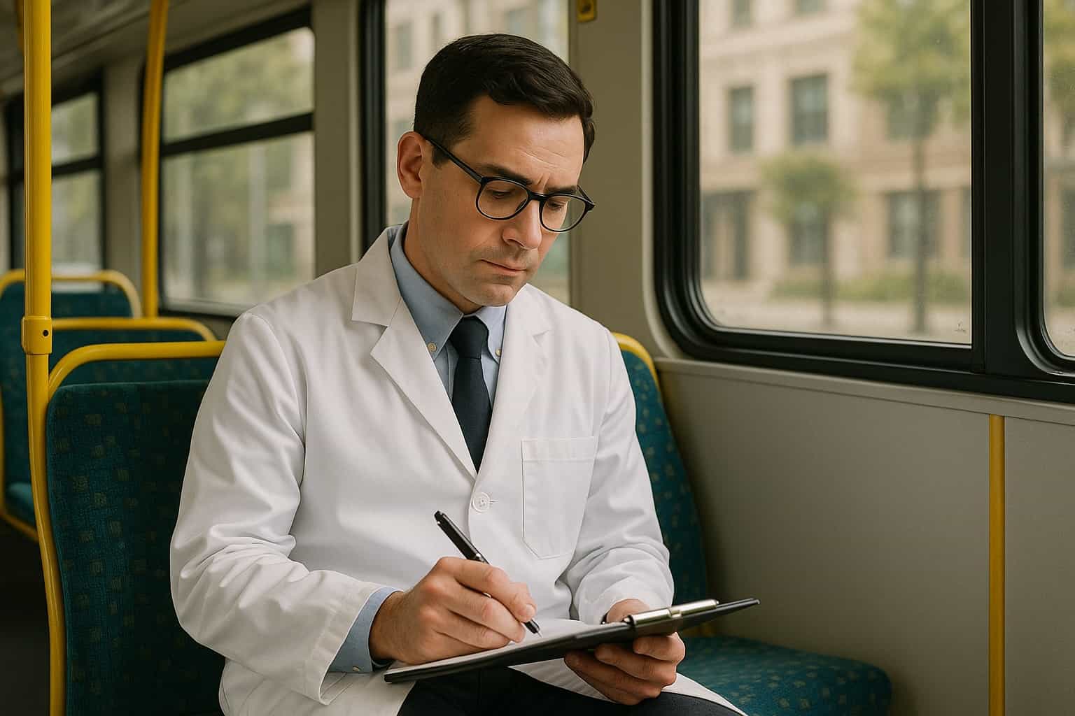 Scientific Study Finds People Who Put Feet Up on Buses Have Lower IQs