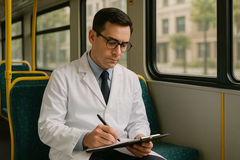 Scientific Study Finds People Who Put Feet Up on Buses Have Lower IQs